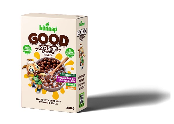 GOOD KEÇİ SÜTLÜ VİTAMİNLİ KAKAOLU GEVREK 240 GR